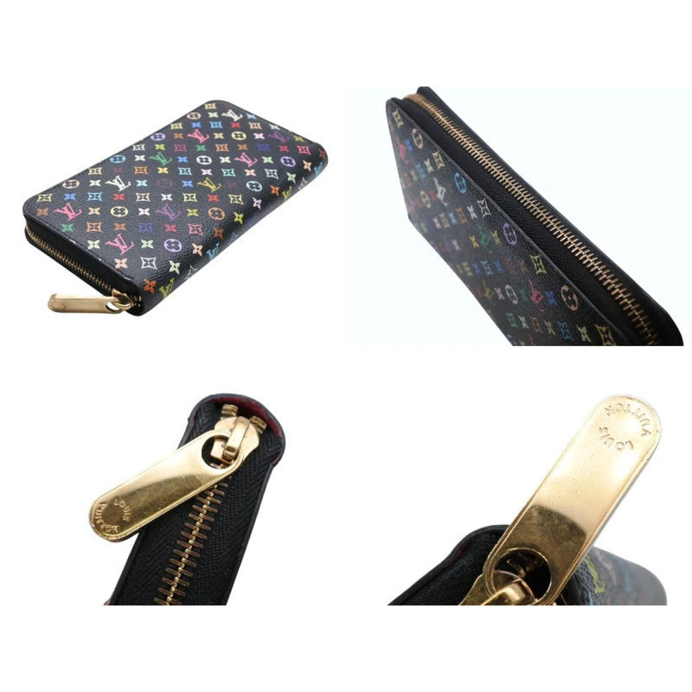 LOUIS VUITTON long wallet multicolor Zippy round zipper - Picture 5 of 8